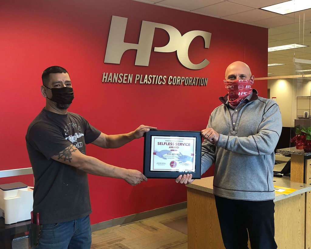 Jose Ramirez awarded the HPC Selfless Service Award