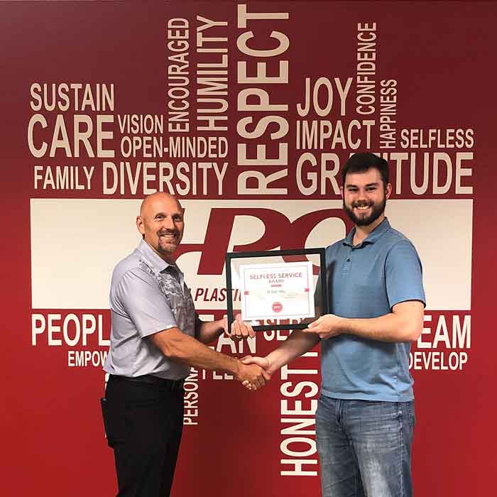 HPC Selfless Service Award Winner